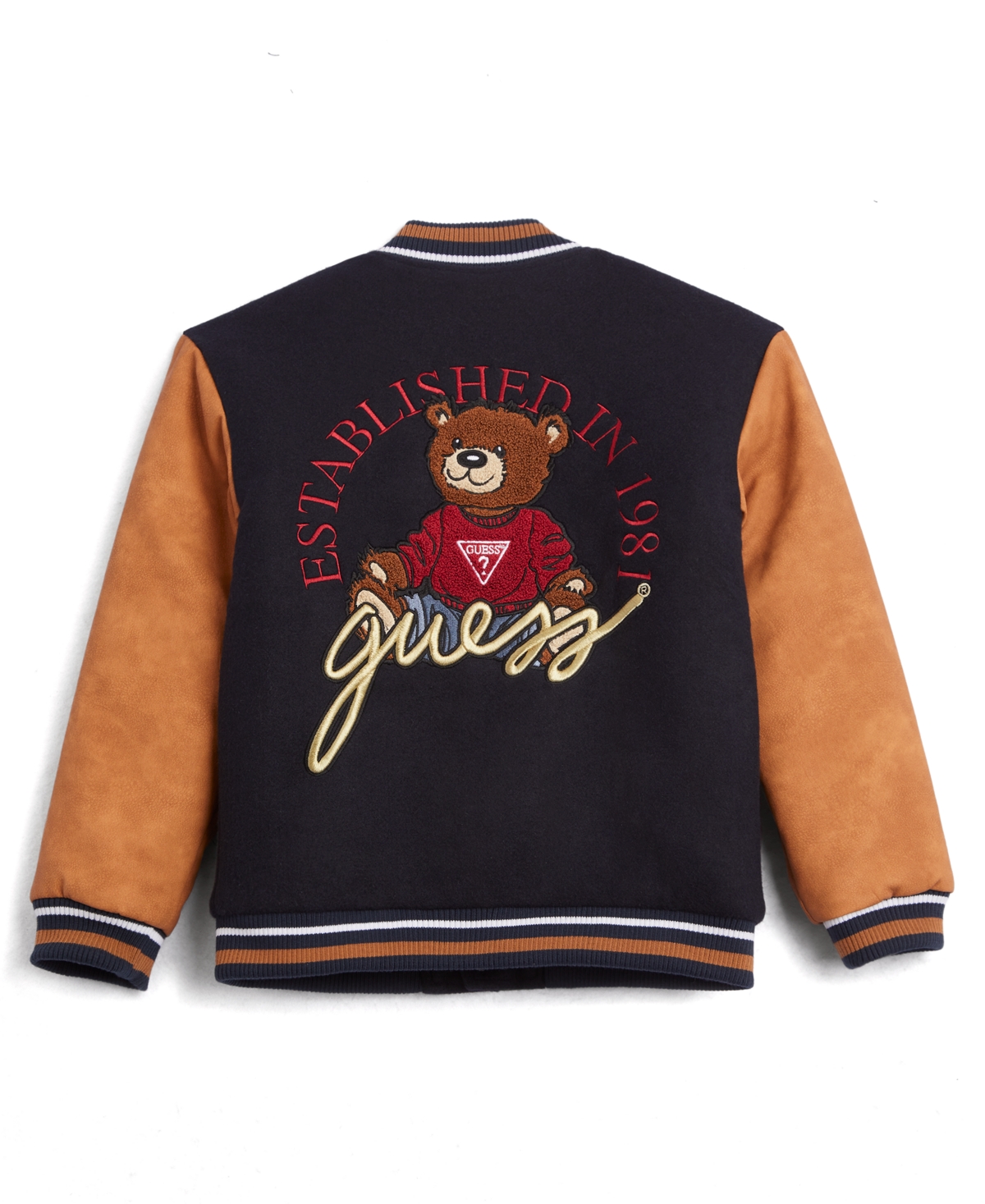 Guess Big Boy Long Sleeve Padded Bomber Jacket