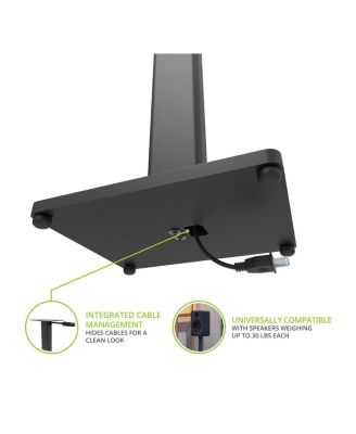 ST34 34" Universal Bookshelf Speaker Floor Stand.