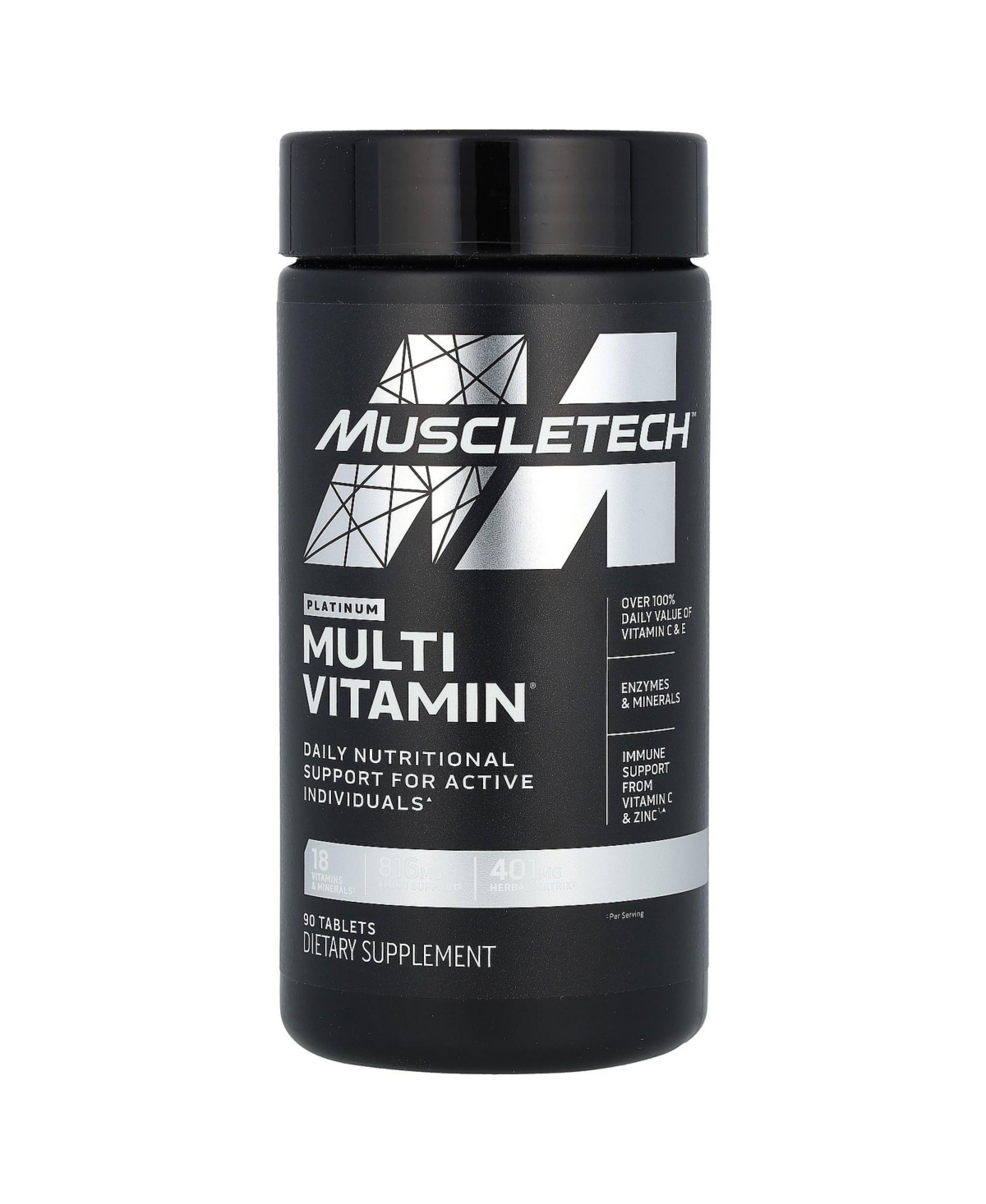 Platinum MultiVitamin - 90 Tablets