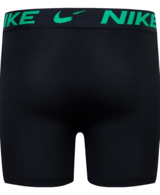 Big Boys Dri-FIT Polyester Color Pop Boxer Briefs Underwear, 5-Pack