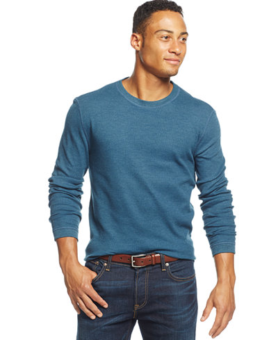 Club Room Big and Tall Long-Sleeve Thermal Shirt, Only at Macy's - T ...