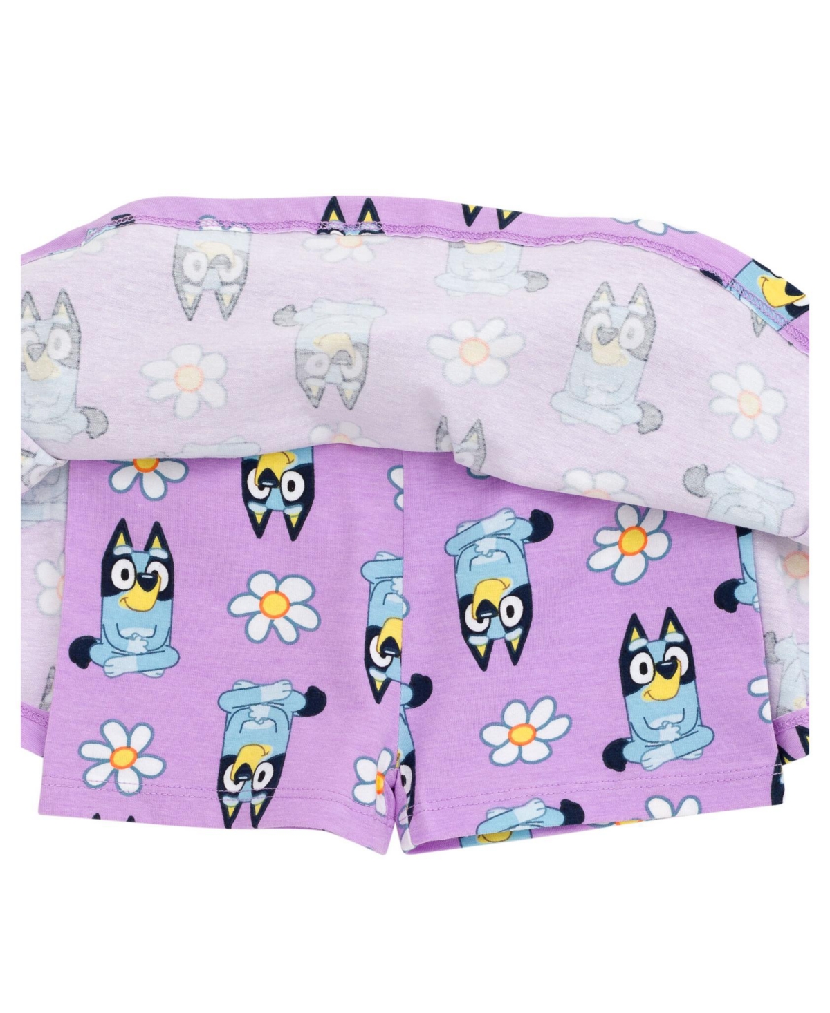 Bluey Girls Floral 2 Pack Skorts to -/ blue