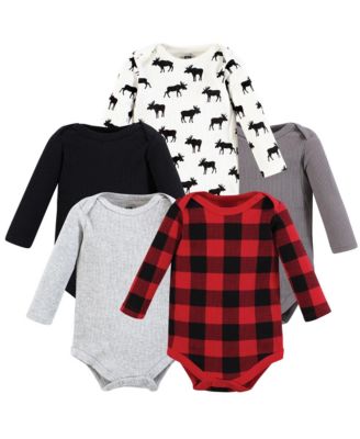 Baby Boys Hudson Cozy Long-Sleeve Thermal One-Piece