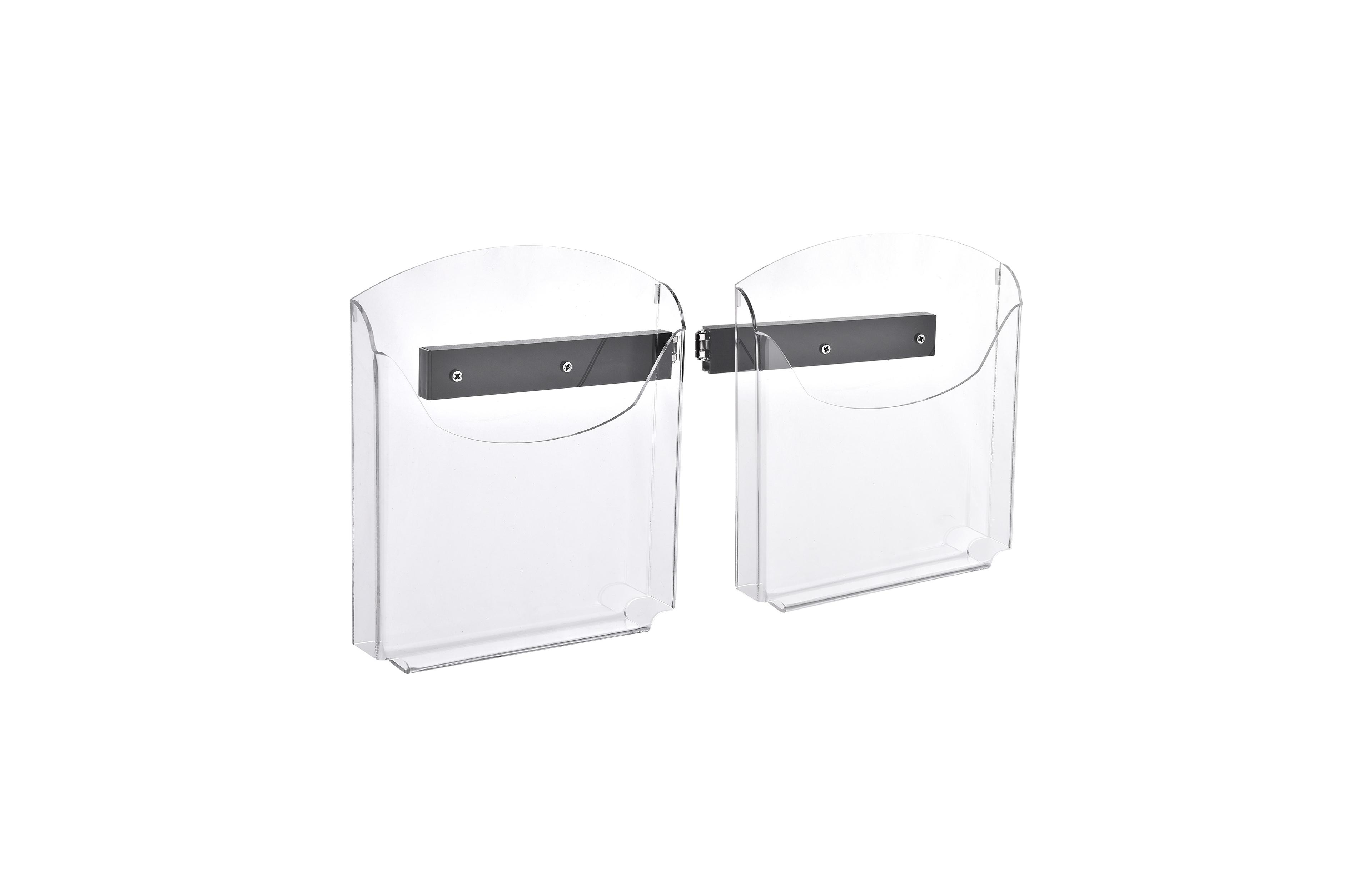 WinSpin Brochure Holder for Dual Use Prize Wheel Clear Acrylic Display Stand Tradeshow