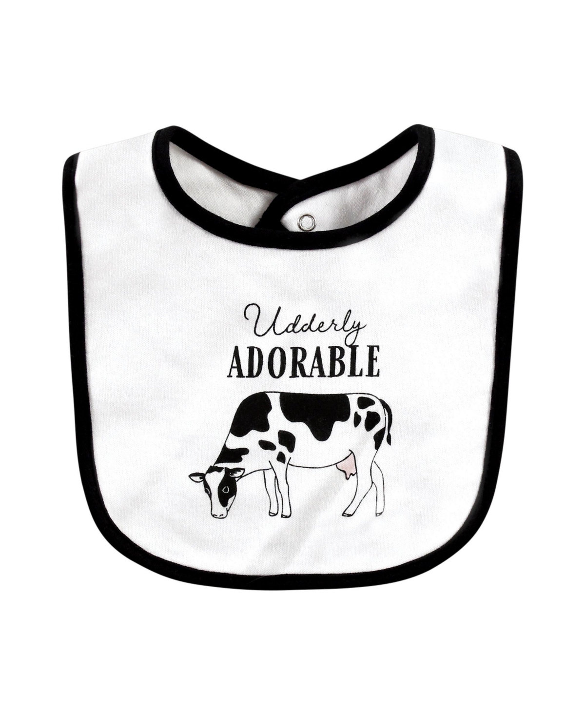 Hudson Baby Girls Absorbent Cotton Feeding Guards