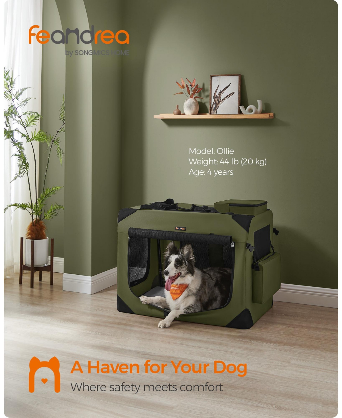 Slickblue Collapsible Pet Carrier for Convenient and Portable Travel with Pets