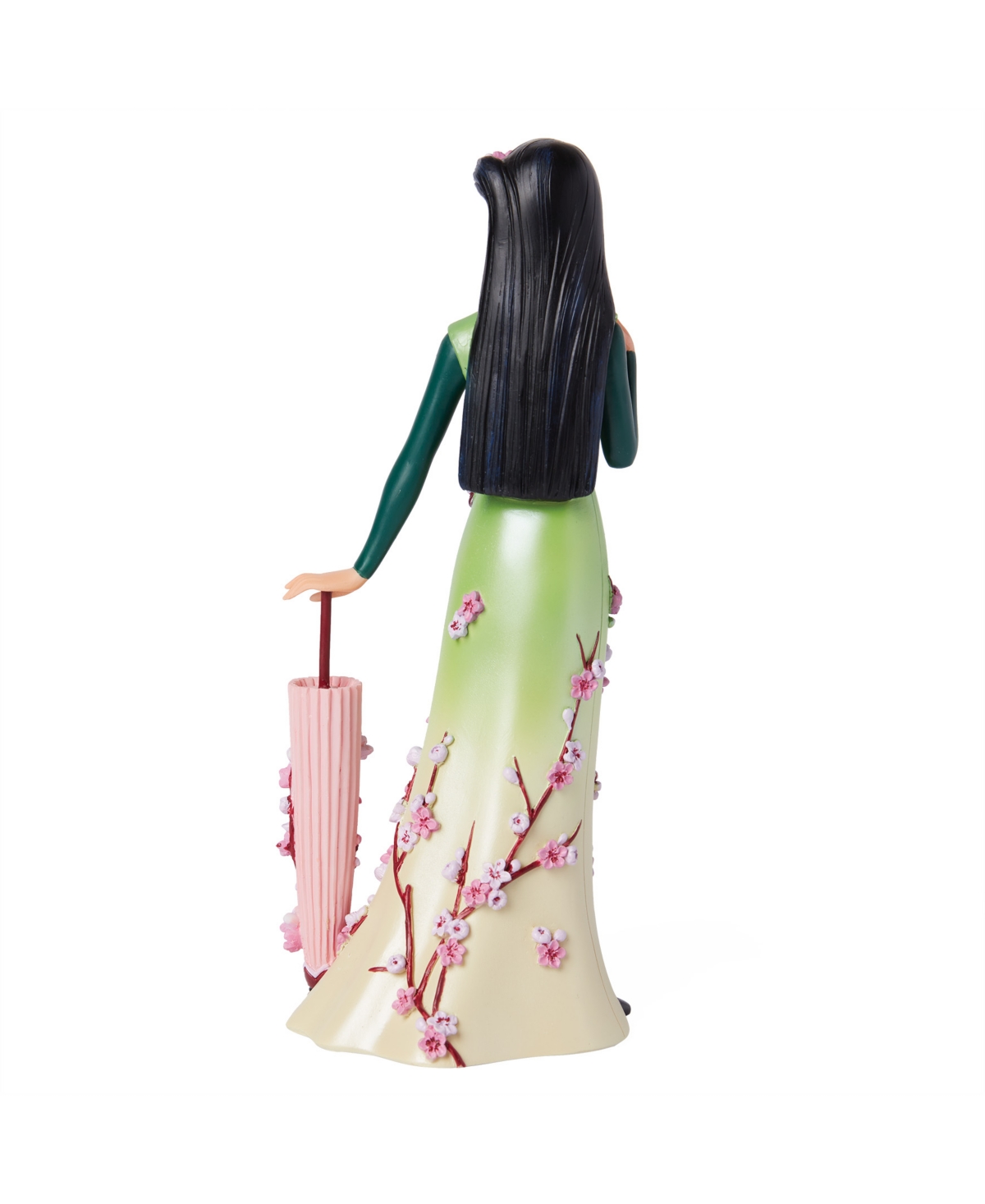 Enesco Disney Showcase Botanical Mulan Figurine In Multi