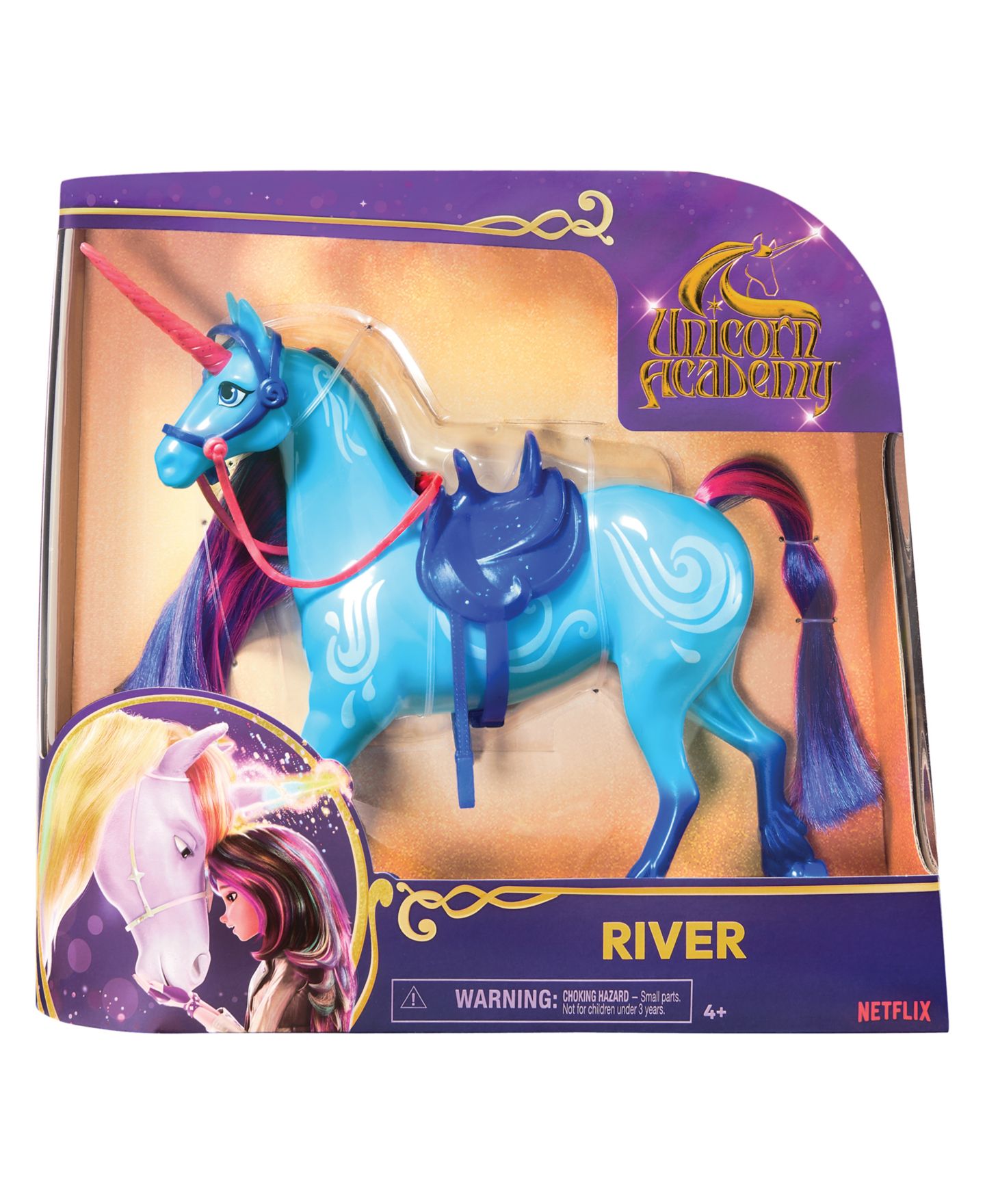 Детские куклы Unicorn Academy River Unicorn 2 Riding Accessories Toys — фото 5