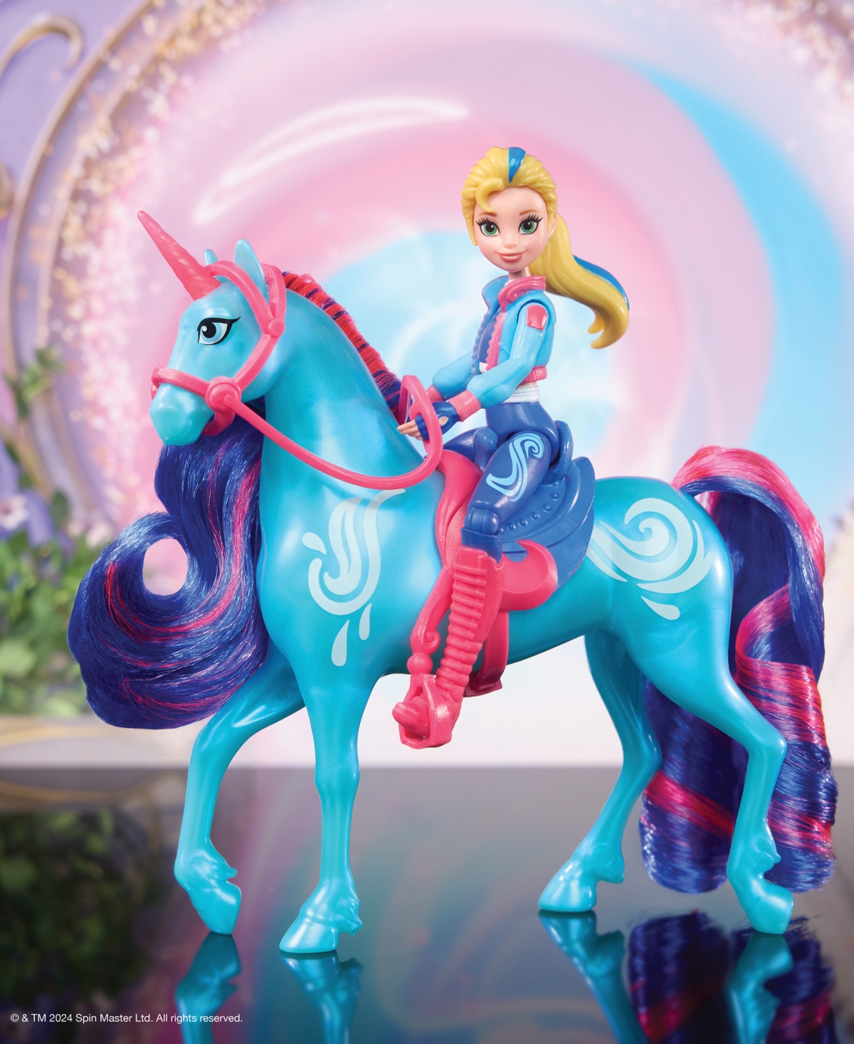 Unicorn Academy Isabel River Set With 2 Riding Accessories Toys In Multi Color