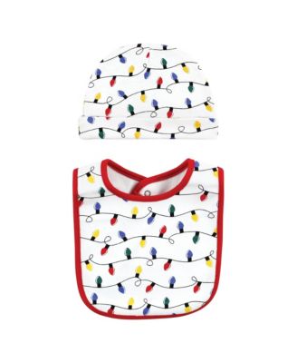 Baby Boys Hudson Unisex Cotton Bib & Headwear Accessory Kit