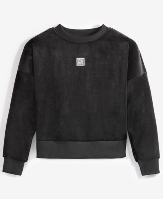 Big Girls Luxe Velour Sweatshirt