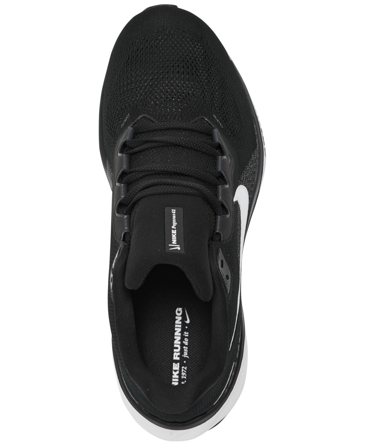 Nike Reactx Pegasus Trail 5 Running Shoe In Black,white