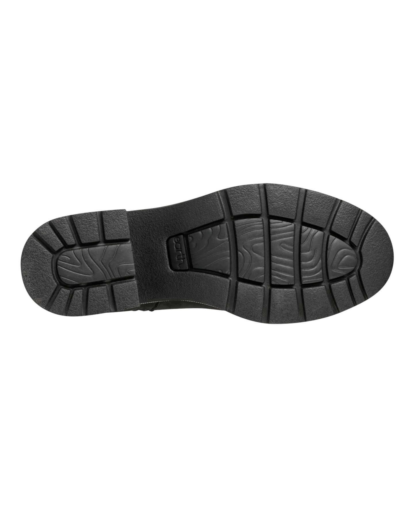 Женские ботинки Earth Gresa Cozy Waterproof Block Heel Booties, цвет: Чёрный кожаный — фото 5
