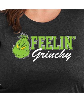 Plus Size Grinch Grinchy Graphic T-shirt
