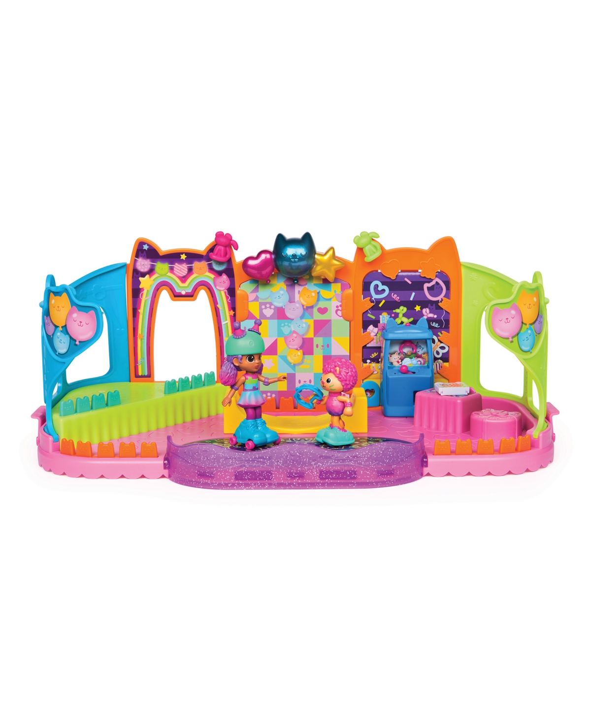 GABBY'S DOLLHOUSE PARTY ROOM PLAYSET WITH EXCLUSIVE TOY FIGURES 