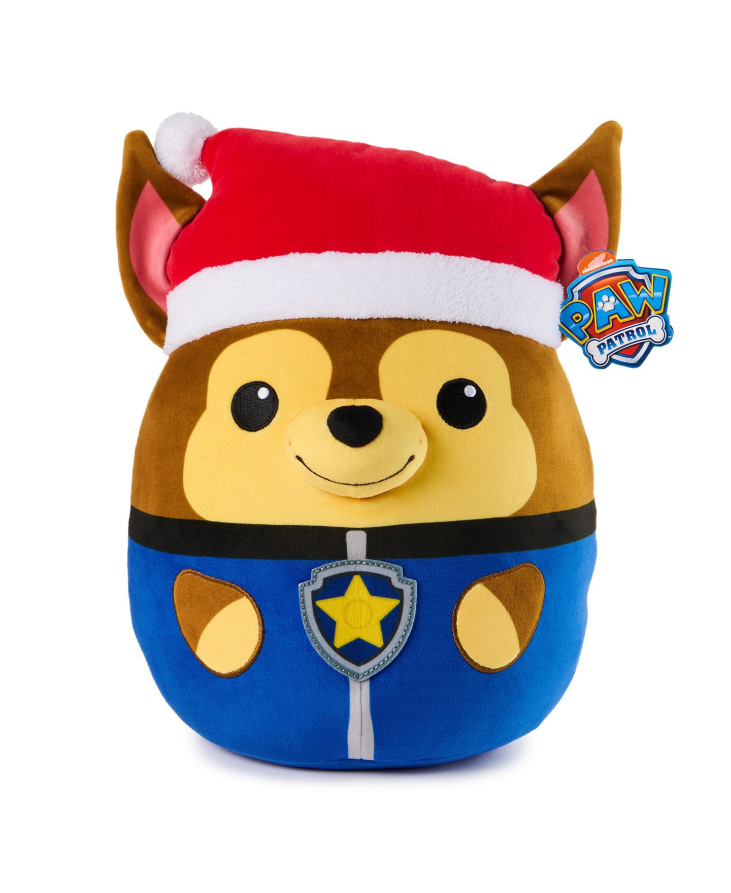 Детская мягкая игрушка Paw Patrol Winter Holiday Chase Squish Plush — фото 1