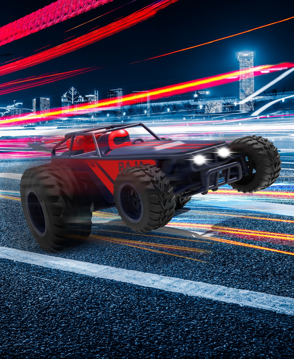 Sharper Image Baja Street Racer Remote Control Car In No Color