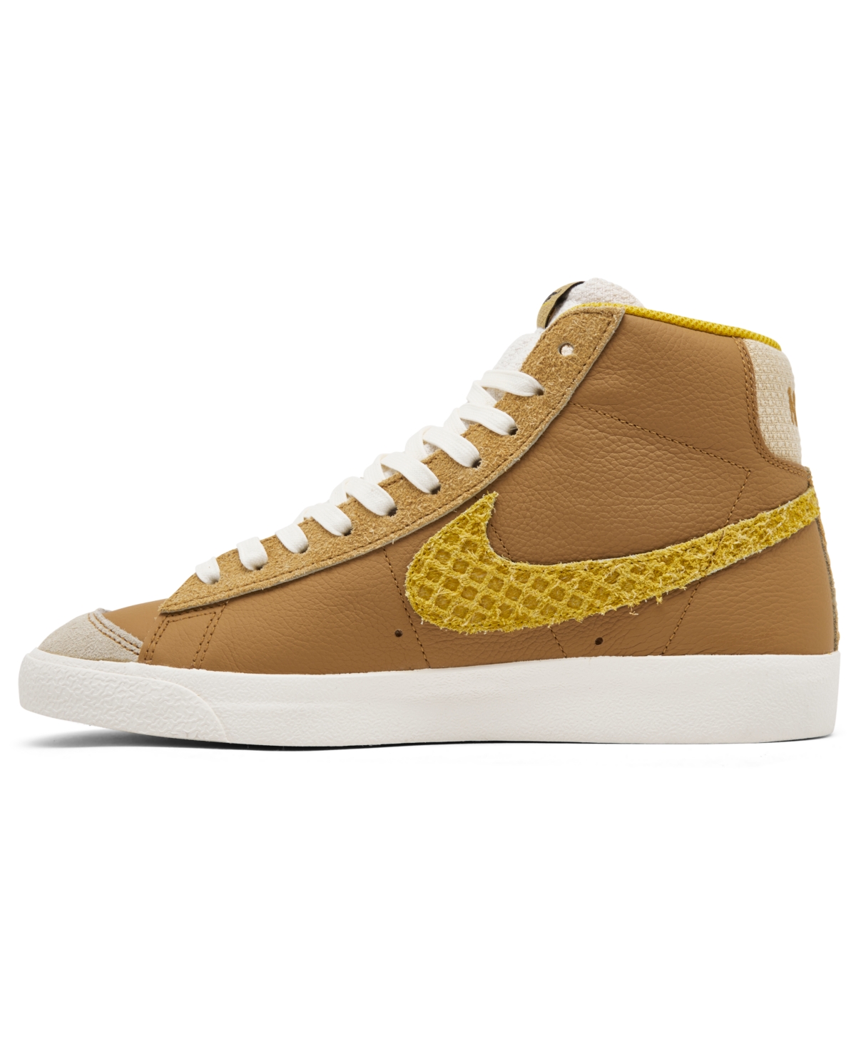 Nike Men's Blazer Mid '77 Vintage Casual Sneakers from Finish Line -Vivid Sulfur