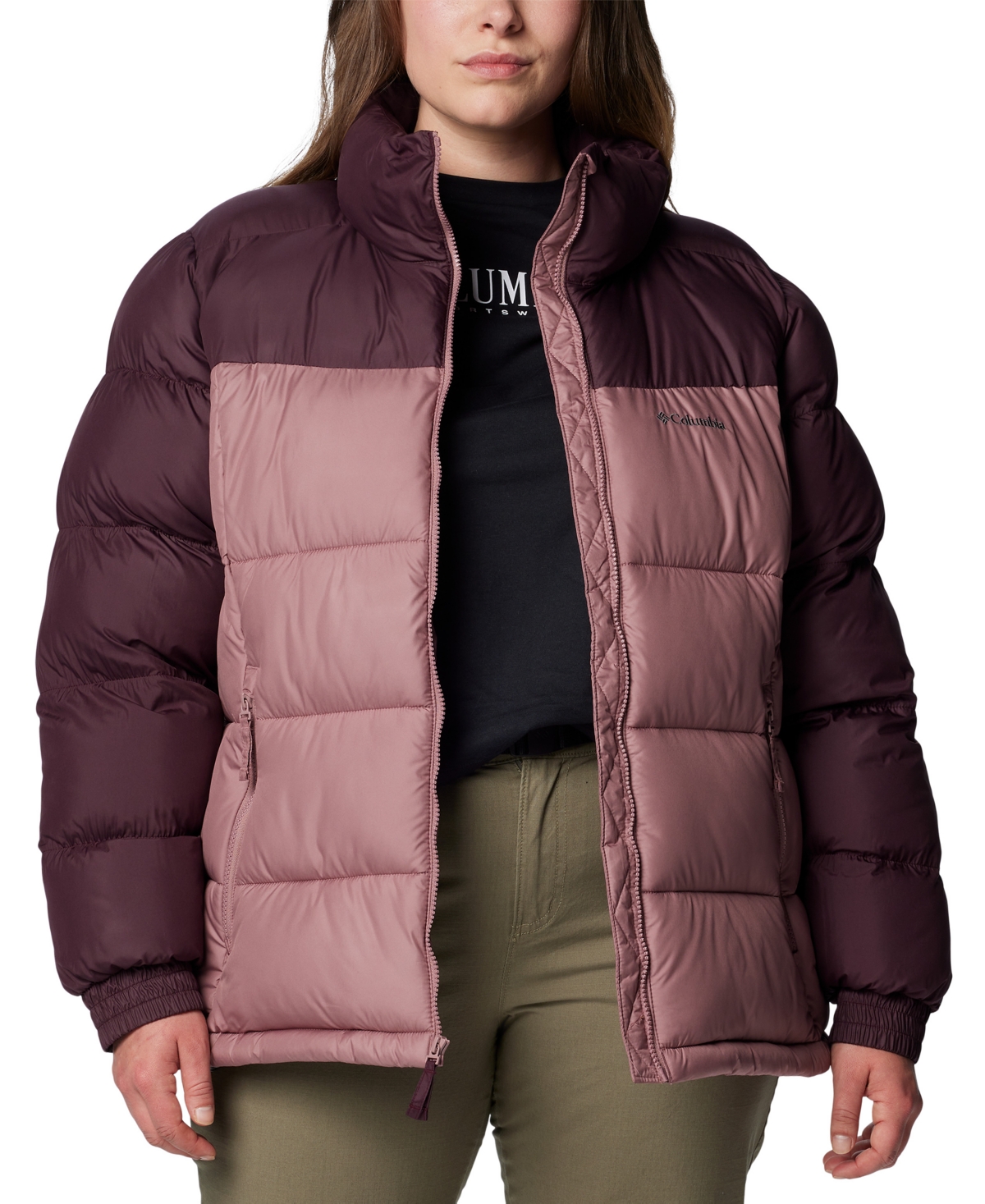 Columbia Plus Size Pike Lake Full-Zip Jacket - Fig