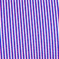 Women's Pink Gradient Adjustable Bikini Top & Retro Bottoms Set