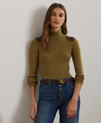 Macy's ribbed turtleneck best sale