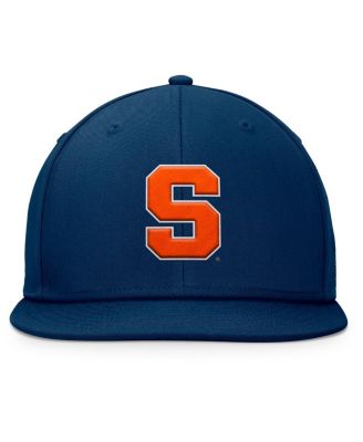 Men's Navy Syracuse Orange Fundamental Snapback Hat
