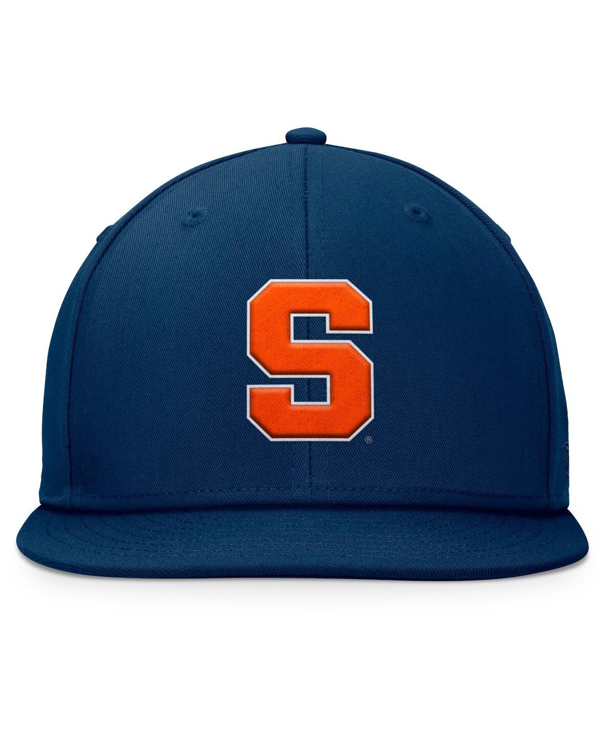 Top Of The World Men's Navy Syracuse Orange Fundamental Snapback Hat In Navy