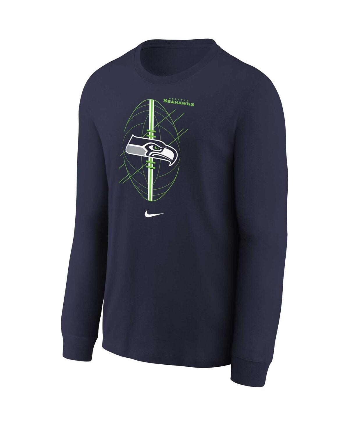 Nike Toddler CollegeSeattle Seahawks Icon Long Sleeve T-Shirt - Navy