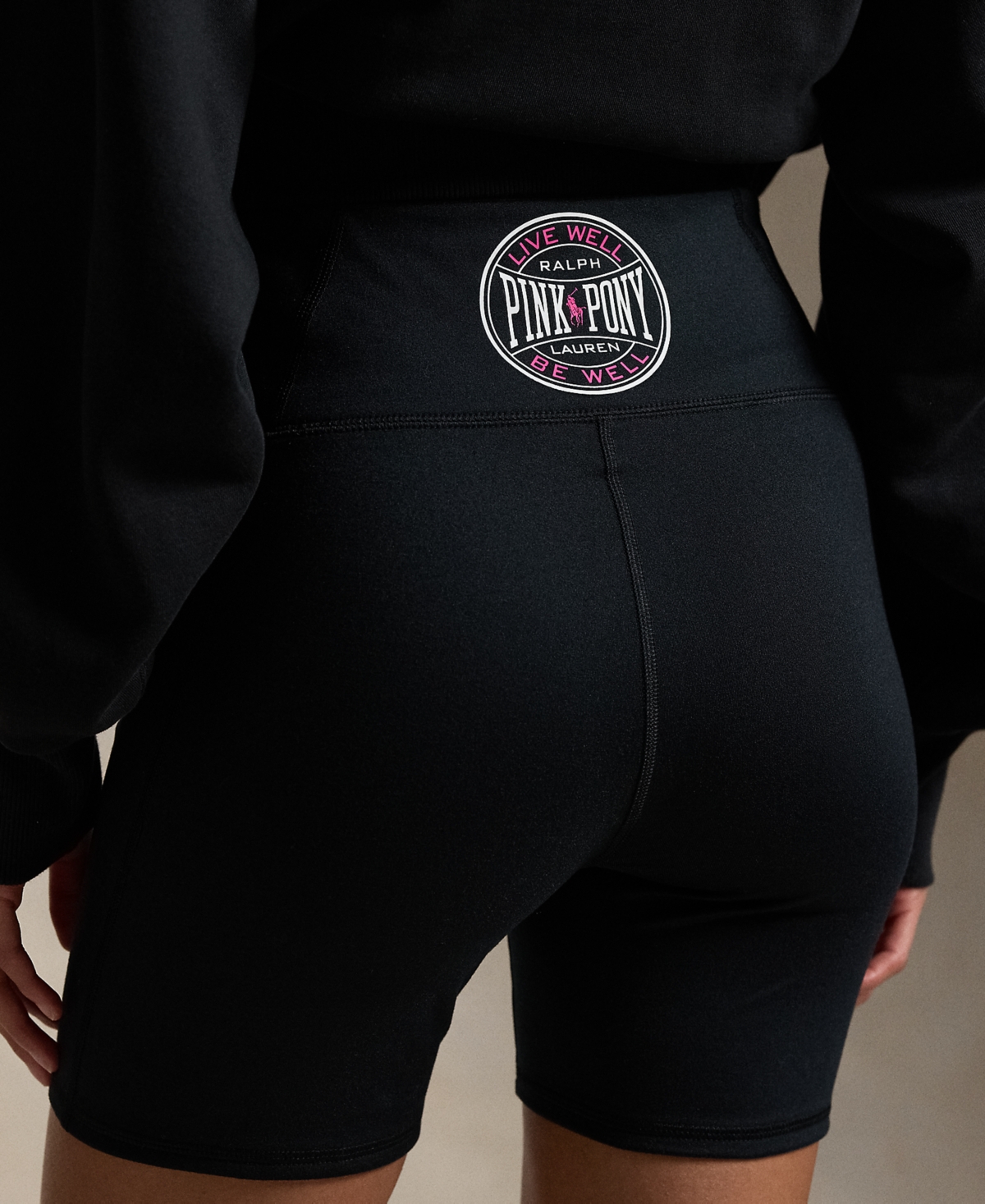 Polo Ralph Lauren Women's Pink Pony Performance Bike Shorts