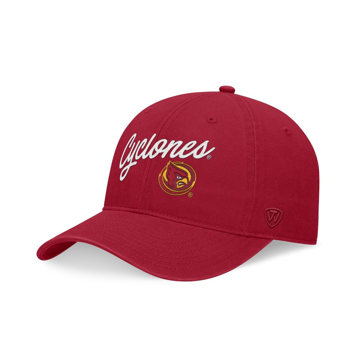 Мужская кепка Top of the World Cardinal Iowa State Cyclones Heritage CeeCee Adjustable Hat — фото 1
