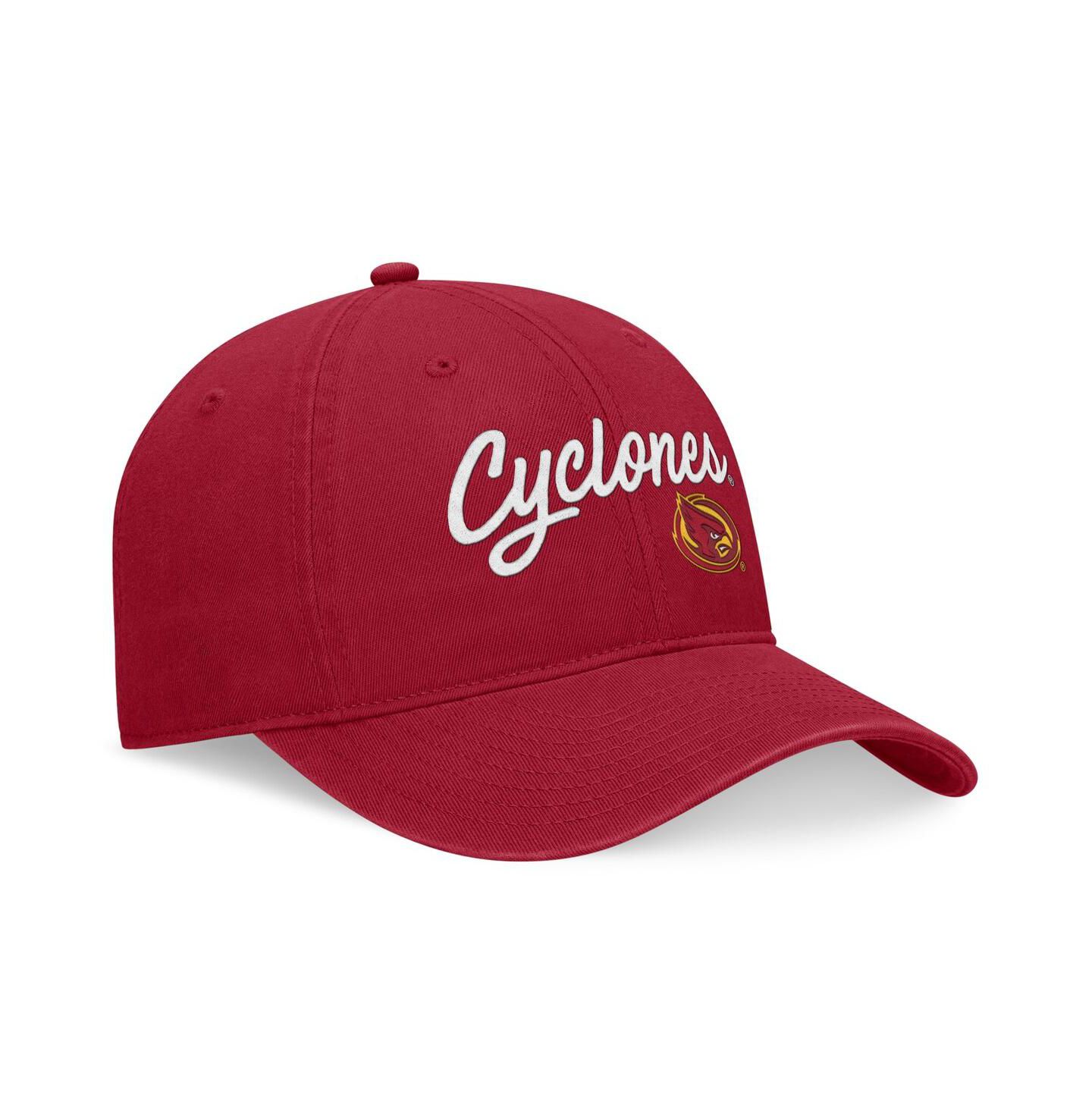 Мужская кепка Top of the World Cardinal Iowa State Cyclones Heritage CeeCee Adjustable Hat — фото 4