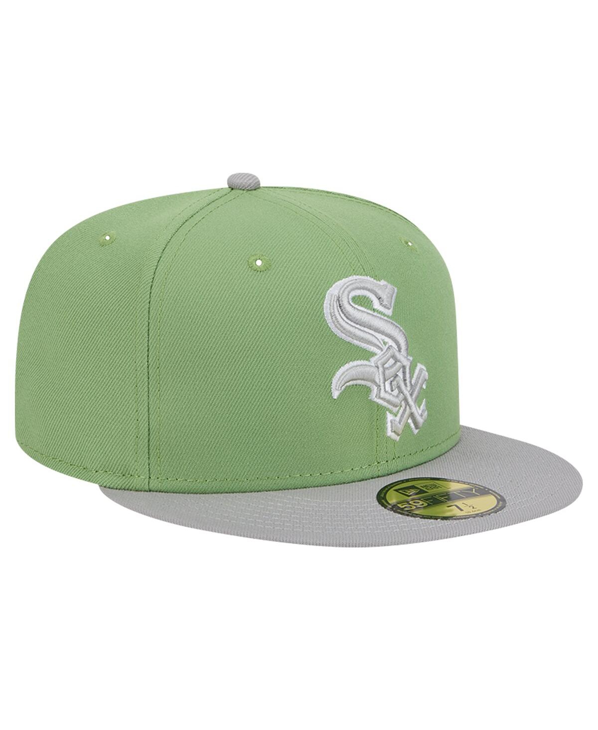New Era Men'sGray Chicago White Sox Two-Tone Color Pack 59FIFTY Fitted Hat - Green, Gray