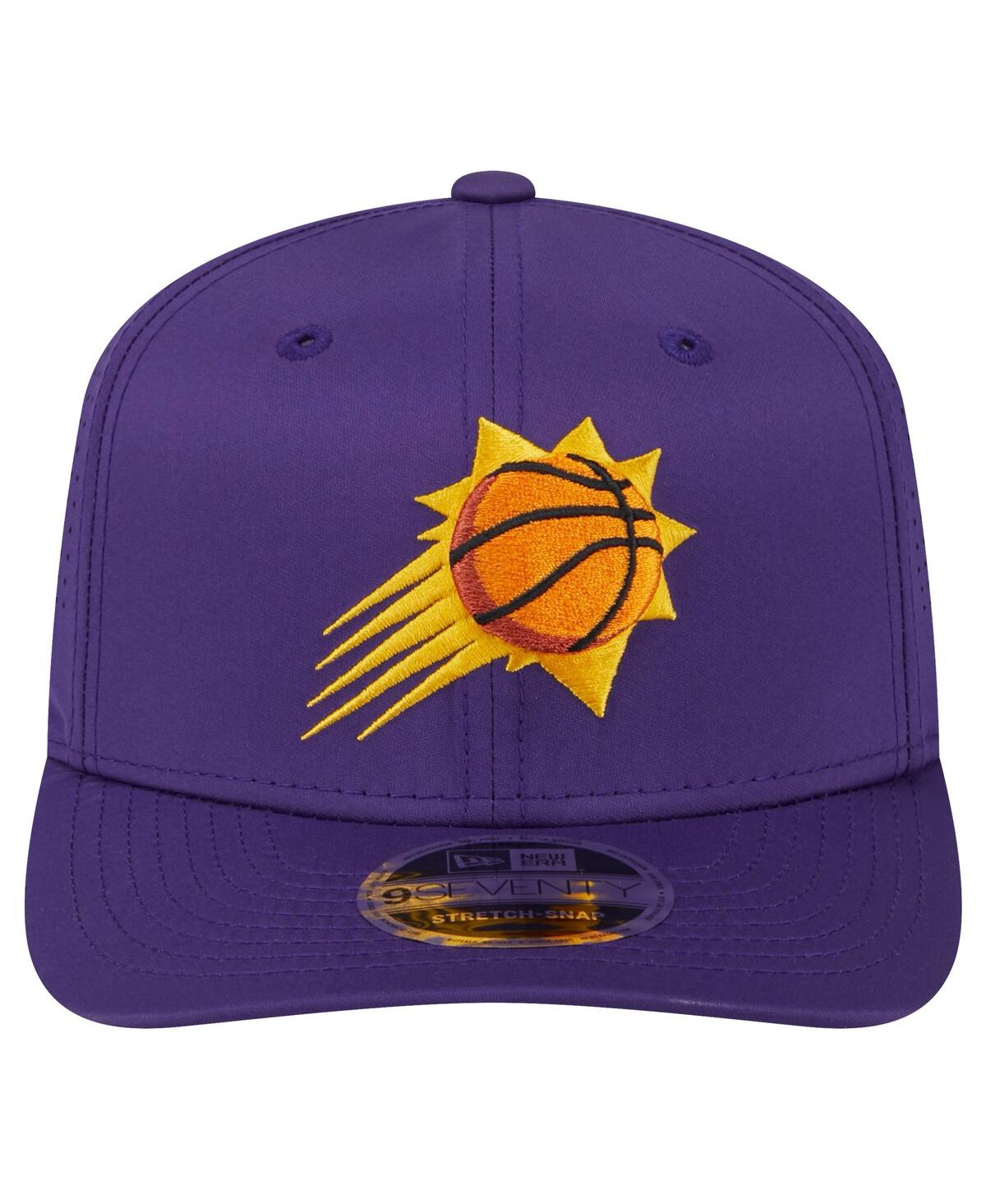 New Era Men'sPhoenix Suns Adventure Perform Coolera 9SEVENTY Stretch-Snap Adjustable Hat - Purple