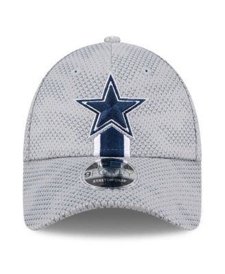 Men's Gray Dallas Cowboys 2024 Sideline 9FORTY Stretch-Snap Hat