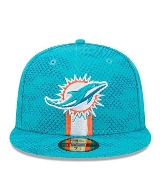 Men's Aqua Miami Dolphins 2024 Sideline 59FIFTY Fitted Hat