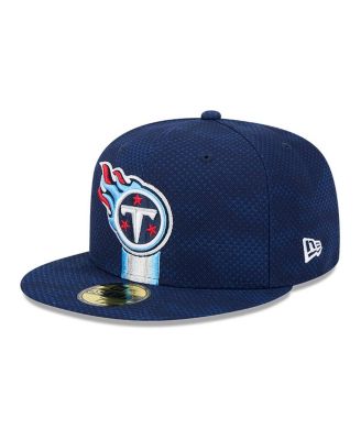 Men's Navy Tennessee Titans 2024 Sideline 59FIFTY Fitted Hat