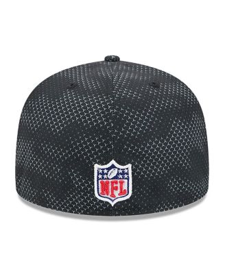 Men's Black Atlanta Falcons 2024 Sideline 59FIFTY Fitted Hat