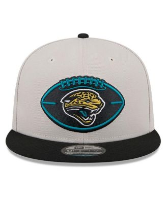 Men's Stone/Black Jacksonville Jaguars 2024 Sideline Historic 9FIFTY Snapback Hat