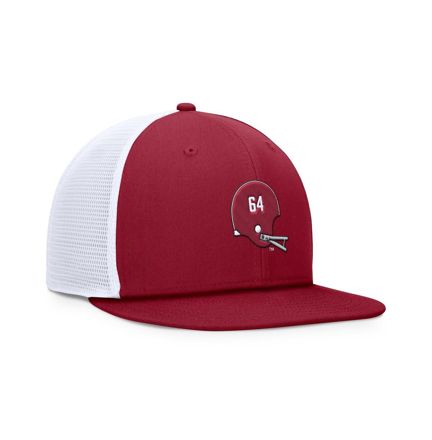 Мужская кепка Nike Crimson/White Alabama Crimson Tide Legacy Pro Snapback Hat — фото 4