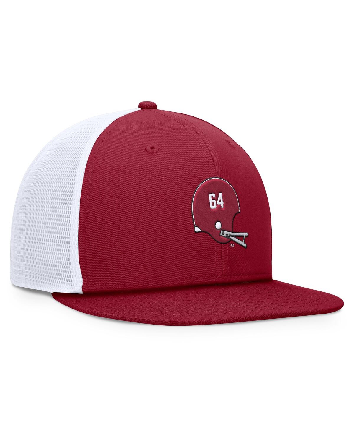 Nike Men's Crimson/white Alabama Crimson Tide Legacy Pro Snapback Hat In Crimson,white