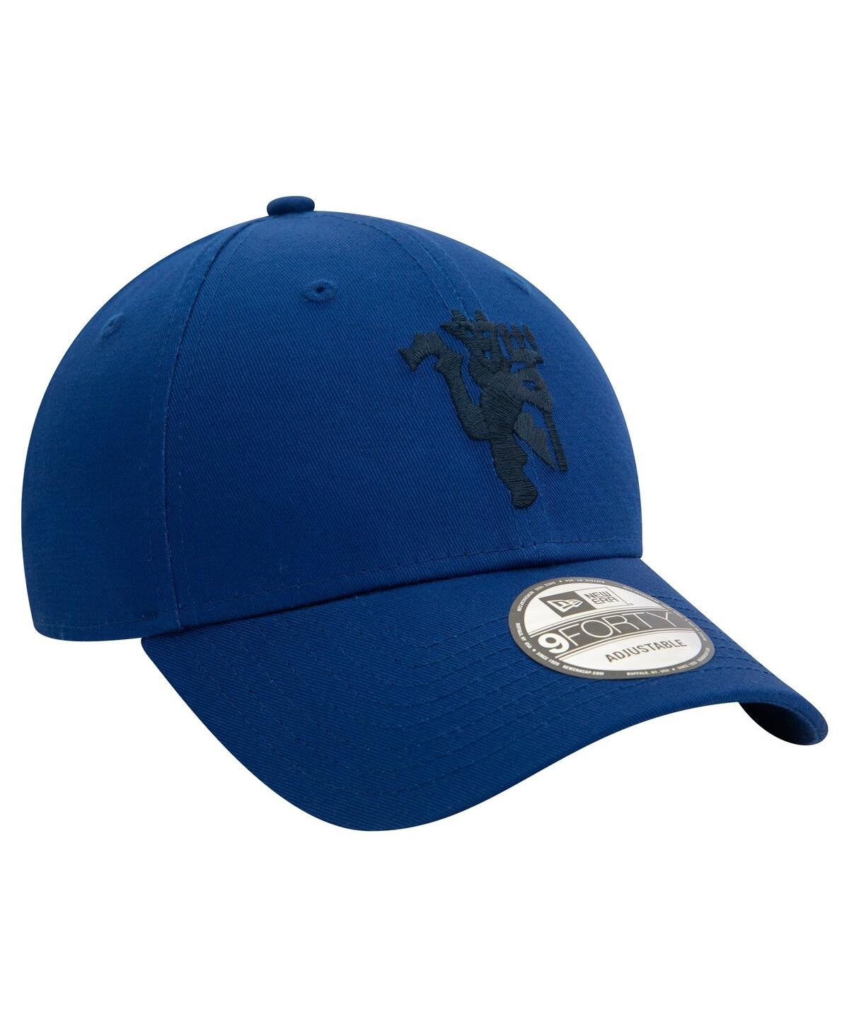 New Era Men'sManchester United Seasonal 9FORTY Adjustable Hat - Blue