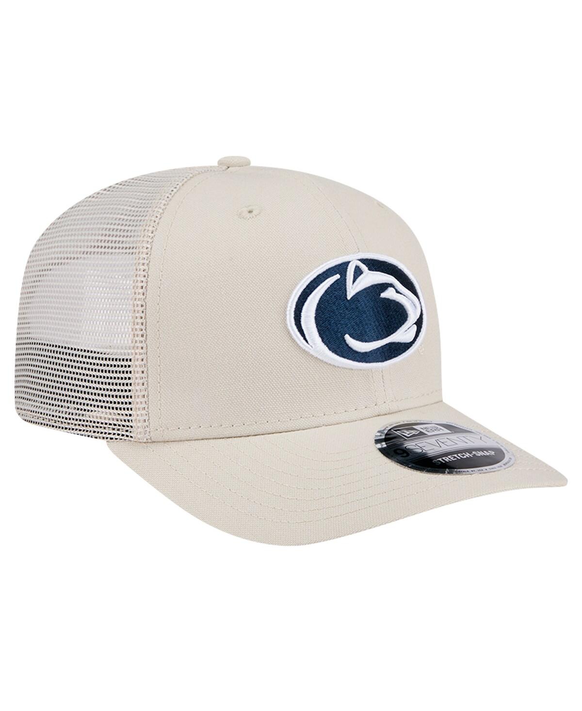 New Era Men's Natural Penn State Nittany Lions Canvas 9seventy Stretch-snap Hat In Natural