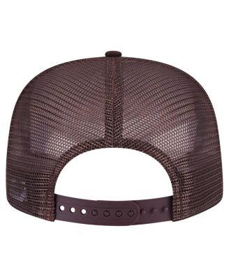 Men's Brown San Diego Padres Seeing Diamonds A-Frame Trucker 9FIFTY Snapback Hat