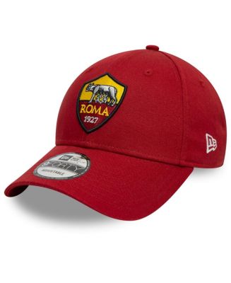 New Era Men's Red AS Roma Core 9FORTY Adjustable Hat - Macy's