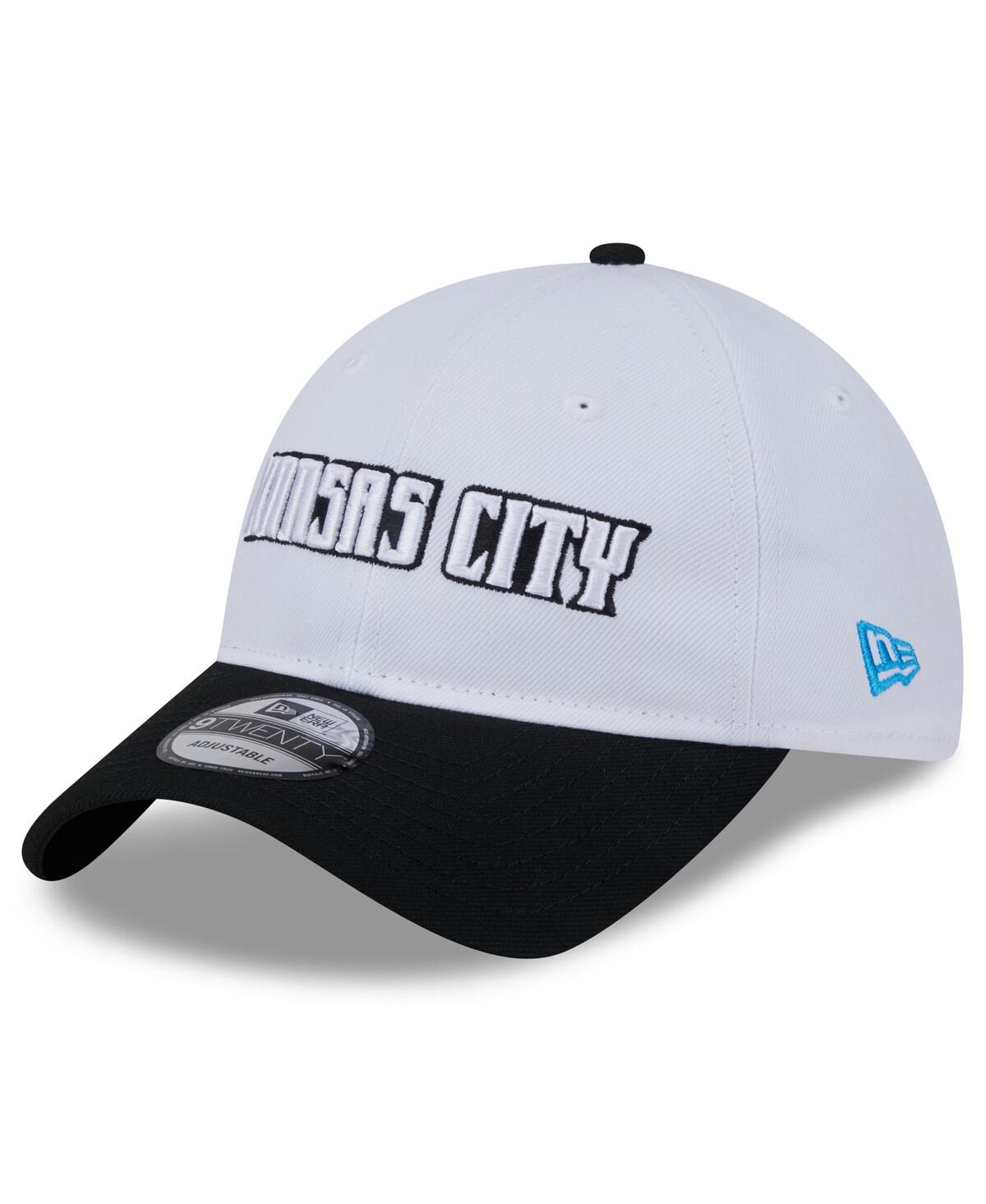 NEW ERA MEN'S WHITE SPORTING KANSAS CITY 2024 9TWENTY ADJUSTABLE HAT 