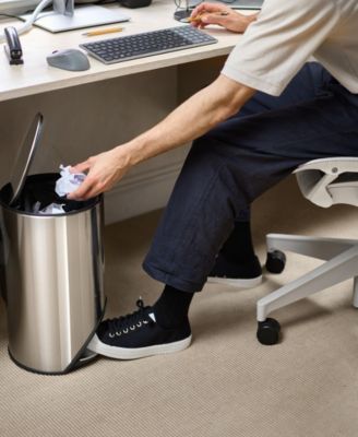 Arc 10-Litre Slimline Pedal Trash Can 