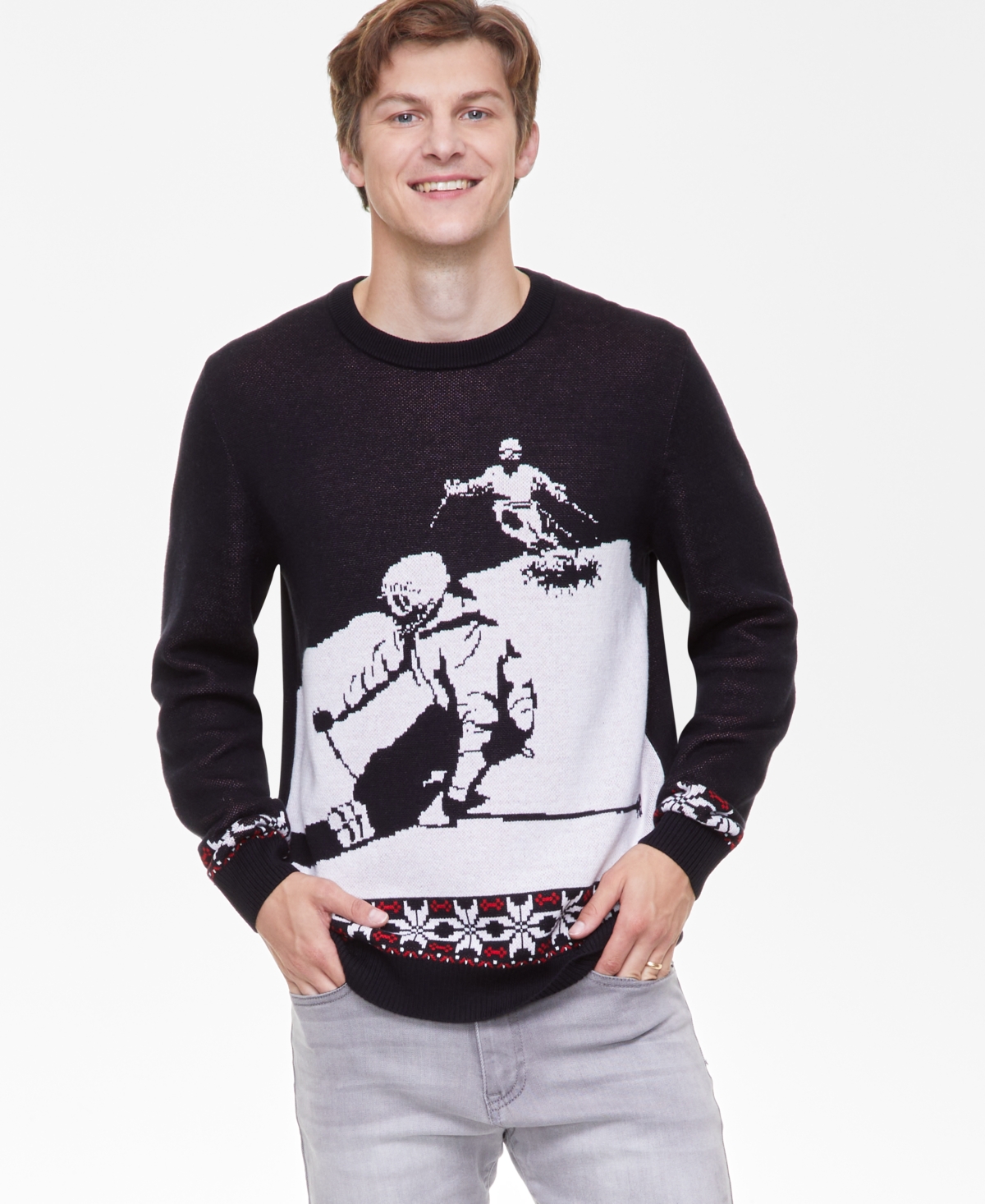 Macy's black jumper hotsell
