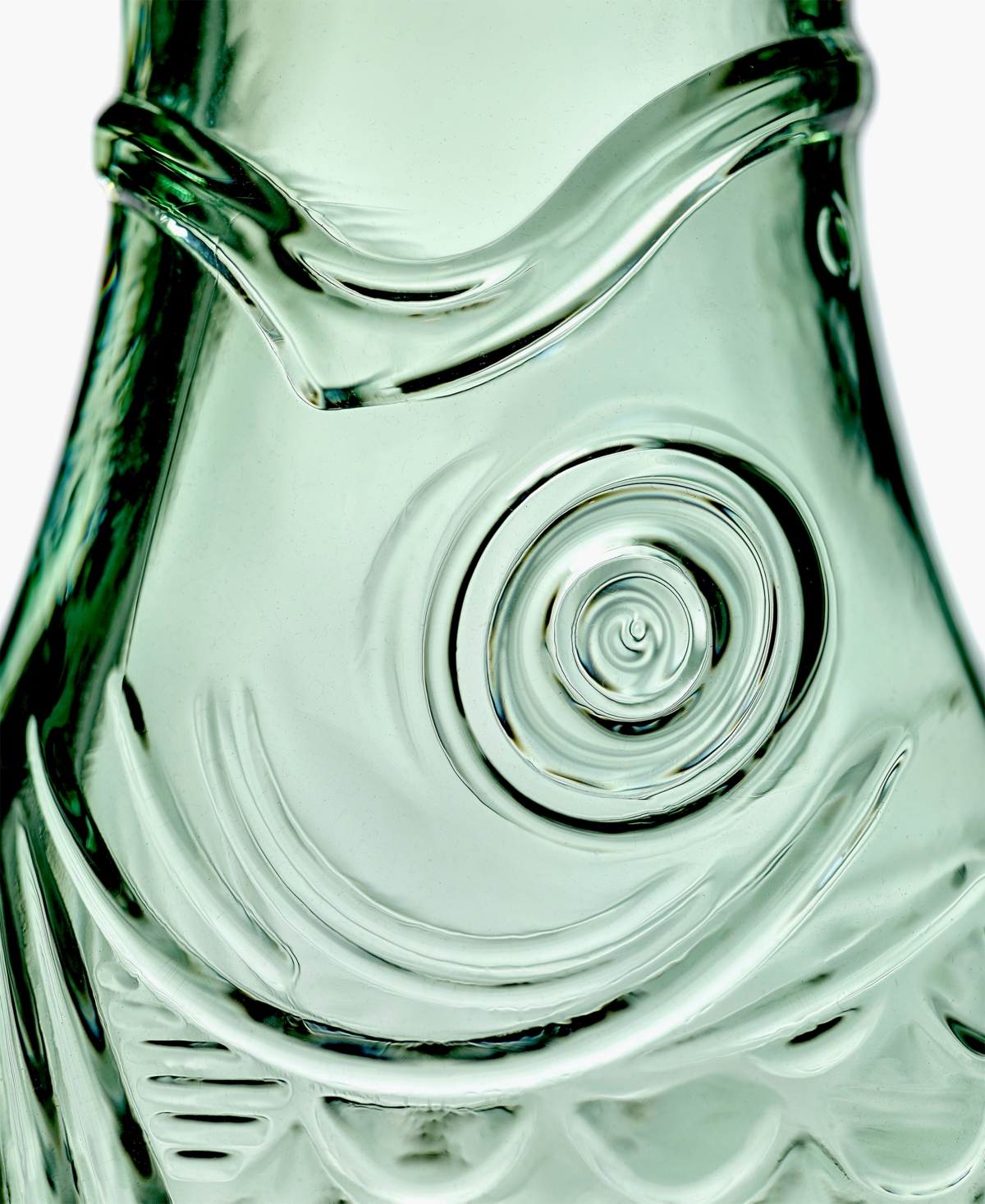 Serax Green Paola Navone Fish & Fish Glass Bottle 1l | ModeSens