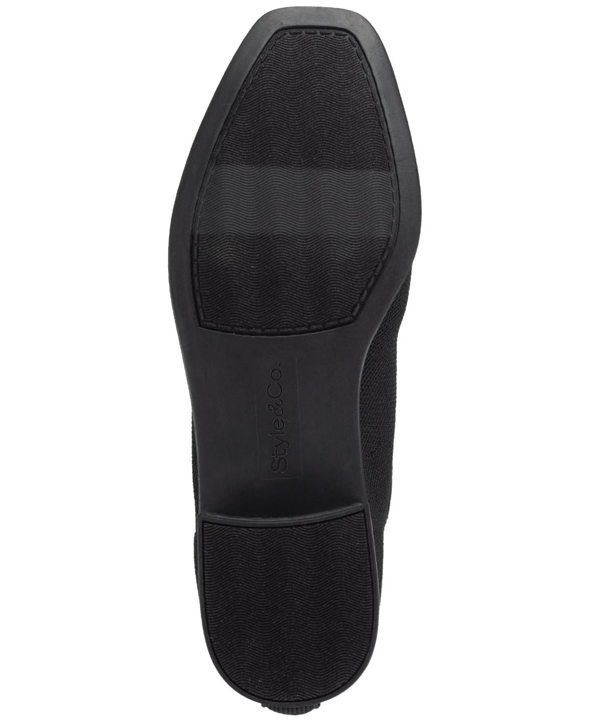 Style & Co Women's Barriee Knit Booties, Created For Macy's In Black