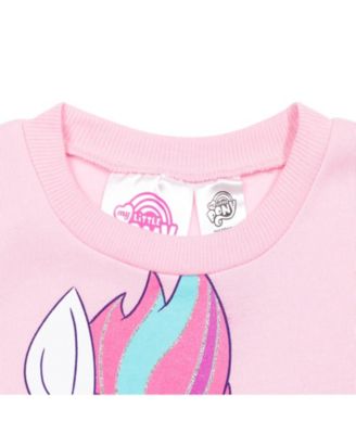 Toddler Girls My Pony Sunny Pipp Zipp Fleece Pullover Sweatshirt Legging Set Toddler|Child